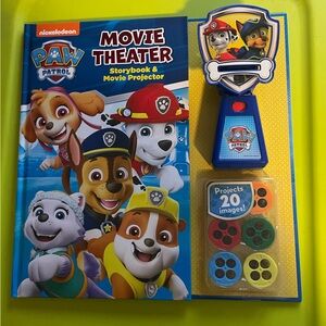 Nickelodeon Paw Patrol Movie Theater Projector with Blue and Red